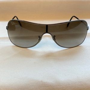 Ray-Ban Shield sunglasses - Gradient Brown lenses
